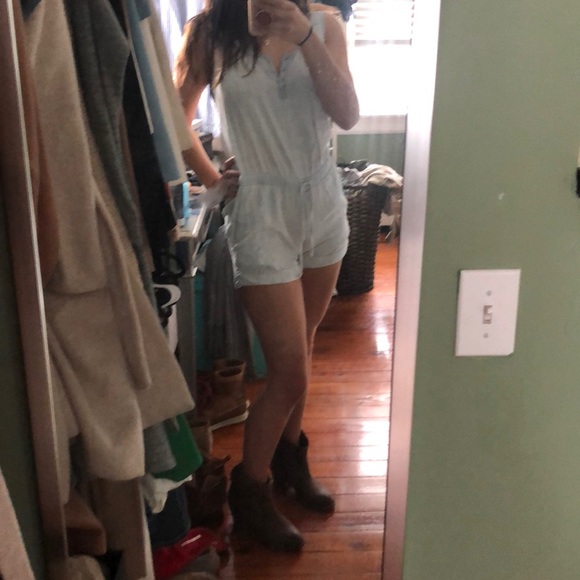 Anthropology Cloth and stone romper! - Picture 3 of 4